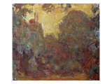 La Maison de Giverny Giclee Print by Claude Monet