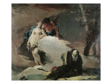 Temptation of Saint Anthony Giclee Print by Giovanni Battista Tiepolo