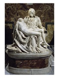 Pieta reproduction procédé giclée par Michelangelo Buonarroti 