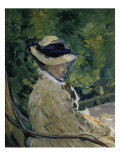 Madame Manet at Bellevue Giclee Print by Édouard Manet Madame Manet at Bellevue Giclee Print by Édouard Manet