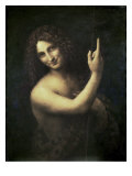 St. John the Baptist reproduction procédé giclée par Leonardo da Vinci 