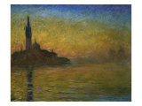 Twilight in Venice Giclee Print by Claude Monet