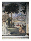 Saint Francis Receives the Stigmata, Detail Giclee Print by Domenico Ghirlandaio Saint Francis Receives the Stigmata, Detail Giclee Print by Domenico Ghirlandaio