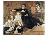 Madame Charpentier and Her Children Giclee Print by Pierre-Auguste Renoir