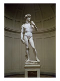 David Giclee Print by Michelangelo Buonarroti 