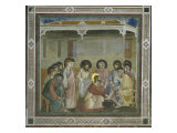 The Washing of the Feet Giclee Print by Giotto di Bondone 