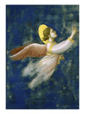 Joseph's Dream, Detail Giclée-Druck von Giotto di Bondone 