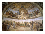 The Dispute of the Holy Sacrament Giclee Print by Raphael 