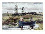 The Blue Boat Giclee Print by Winslow Homer