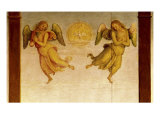 Polittico Di St. Augustine, Angel Detail reproduction procédé giclée par Pietro Perugino