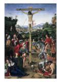 The Crucifixion Giclée-tryk af Andrea Solario The Crucifixion Giclée-tryk af Andrea Solario