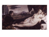 Venus and the Organ Player Lámina giclée por Titian (Tiziano Vecelli) Venus and the Organ Player Lámina giclée por Titian (Tiziano Vecelli)