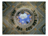 Camera Degli Sposi: Ceiling Oculus Giclee Print by Andrea Mantegna