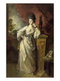 Viscountess Penelope Ligonier Lámina giclée por Thomas Gainsborough