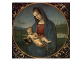 Madonna and Child (Conestabile Madonna) Giclée-Druck von Raphael 