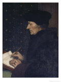 Portrait of Erasmus Giclee Print by Hans Holbein the Younger