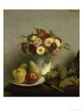 Fleurs et Fruits Giclee Print by Henri Fantin-Latour