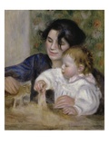 Gabrielle and Jean Giclee Print by Pierre-Auguste Renoir