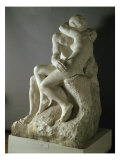 The Kiss Giclee Print by Auguste Rodin