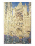 Rouen Cathedral in the Afternoon Giclee Print by Claude Monet