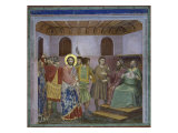 Jesus Before Caiaphas Lámina giclée por Giotto di Bondone Jesus Before Caiaphas Lámina giclée por Giotto di Bondone