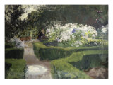 Garden at Granada Giclee Print by John Singer Sargent