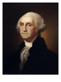 George Washington reproduction procédé giclée par Rembrandt Peale