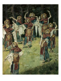Jephthah's Daughter and Her Companions Giclee Print by James Tissot Jephthah's Daughter and Her Companions Giclee Print by James Tissot