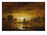 Title Unknown Giclee Print by Aert Van Der Neer
