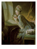 Der Liebesbrief Giclée-Druck von Jean-Honoré Fragonard
