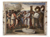 Joseph Sold into Slavery Reproduction procédé giclée par Raphael 