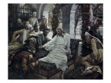 A Woman Anoints the Feet of Jesus Giclee Print by James Tissot