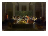 The Last Supper Giclee Print by Nicolas Poussin