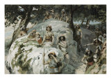 David in the Wilderness of Ziph Giclee Print by James Tissot David in the Wilderness of Ziph Giclee Print by James Tissot