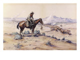 The Trail Boss Giclee Print by Charles Marion Russell
