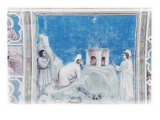 Sacrifice of Joachim Giclee Print by Giotto di Bondone 