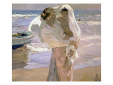 After the Bath Giclee Print by Joaquín Sorolla y Bastida
