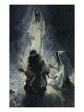 Saul and the Witch of Endor Giclee Print by James Tissot