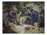 Between the Lines Giclee Print by Gilbert Gaul