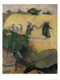 Haystacks reproduction procédé giclée par Paul Gauguin