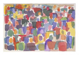 Crowd IV Giclee Print by Diana Ong
