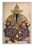 Genghis Khan Lámina giclée