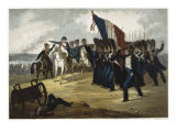 Napoleon at Waterloo, June 18, 1815 Giclee Print Napoleon at Waterloo, June 18, 1815 Giclee Print