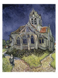 Church at Auvers, c.1916 Giclée-tryk af Vincent van Gogh Church at Auvers, c.1916 Giclée-tryk af Vincent van Gogh