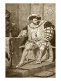 King Henry VIII of England reproduction procédé giclée