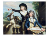 The Western Brothers reproduction procédé giclée par John Singleton Copley