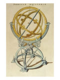 Armillae Aequatoriae Gicléedruk van Joan Blaeu Armillae Aequatoriae Gicléedruk van Joan Blaeu
