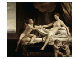 Danae Lámina giclée por Correggio