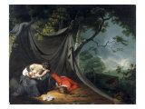 Dead Soldier Lámina giclée por Joseph Wright of Derby