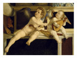 Polyptych (Detail) Lámina giclée por Lorenzo Lotto